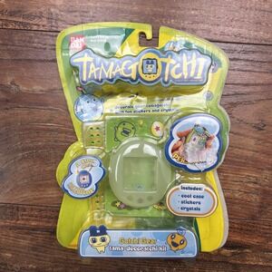 Tamagotchi Tama‎ Deco-Ratchi Kit Gotchi Gear Green Case NEW **